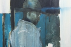 Argyll street 50x76 cm oil on board © Austen O'Hanlon