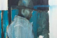 Argyle man 59x84cm oil on board © Austen O'Hanlon