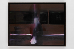 Oxford St bus 30x40cm Oil on Board © Austen O'Hanlon